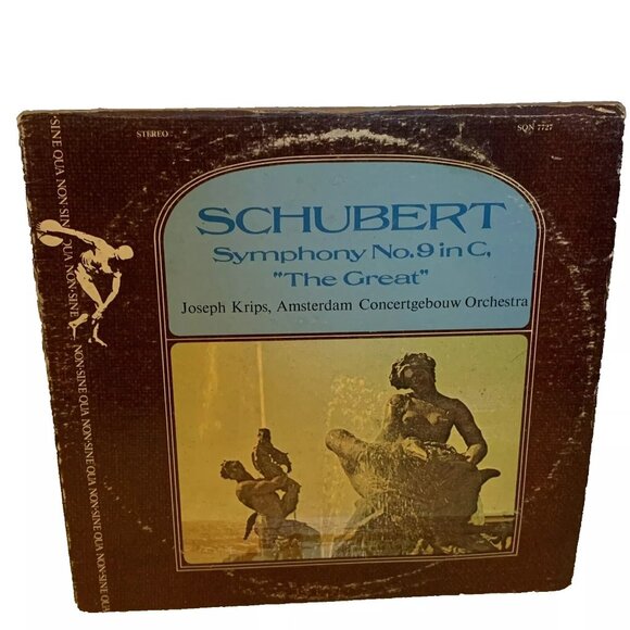 Symphony No. 9 In C, The Great (Vinyl, 1975) Sine Qua Non SQN 7727 VG+ LP - Picture 1 of 9